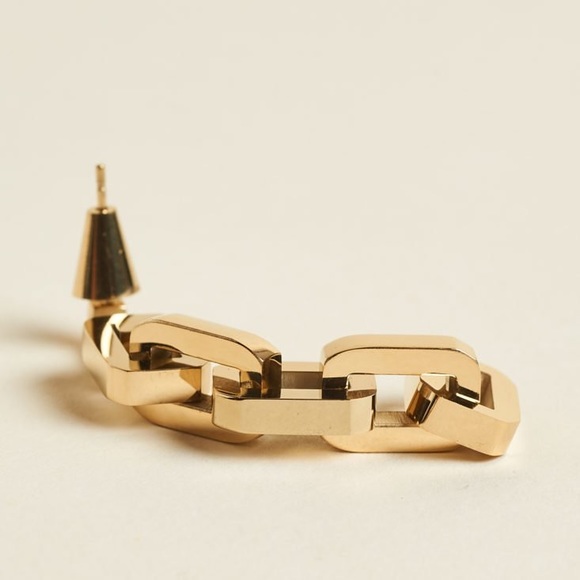 NWT Eddie Borgo Supra Link Earrings - Picture 4 of 4